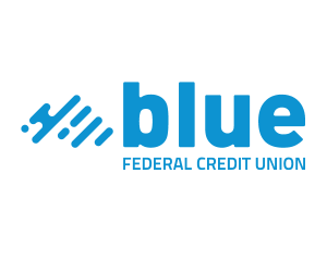 Blue federal credit union logo