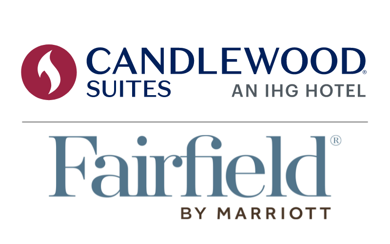 Candlewood Suites / Fairfield Inn logos