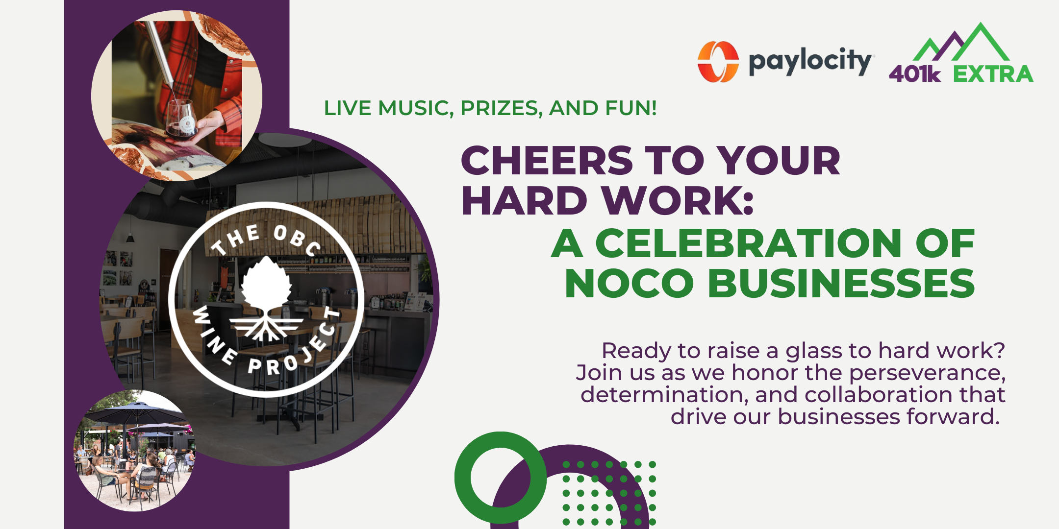 Cheers to Your Hard Work: A Celebration of NoCo Businesses Event Flyer
