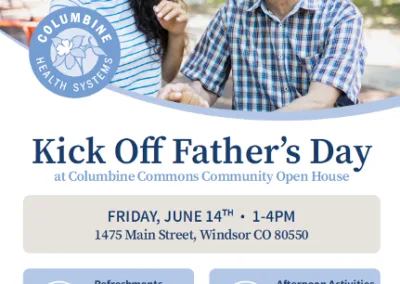 Columbine Health Systems Kicks Off Father’s Day Weekend With Community Open House Friday, June 14