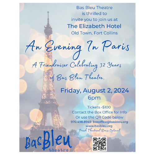 An Evening In Paris Event Flyer