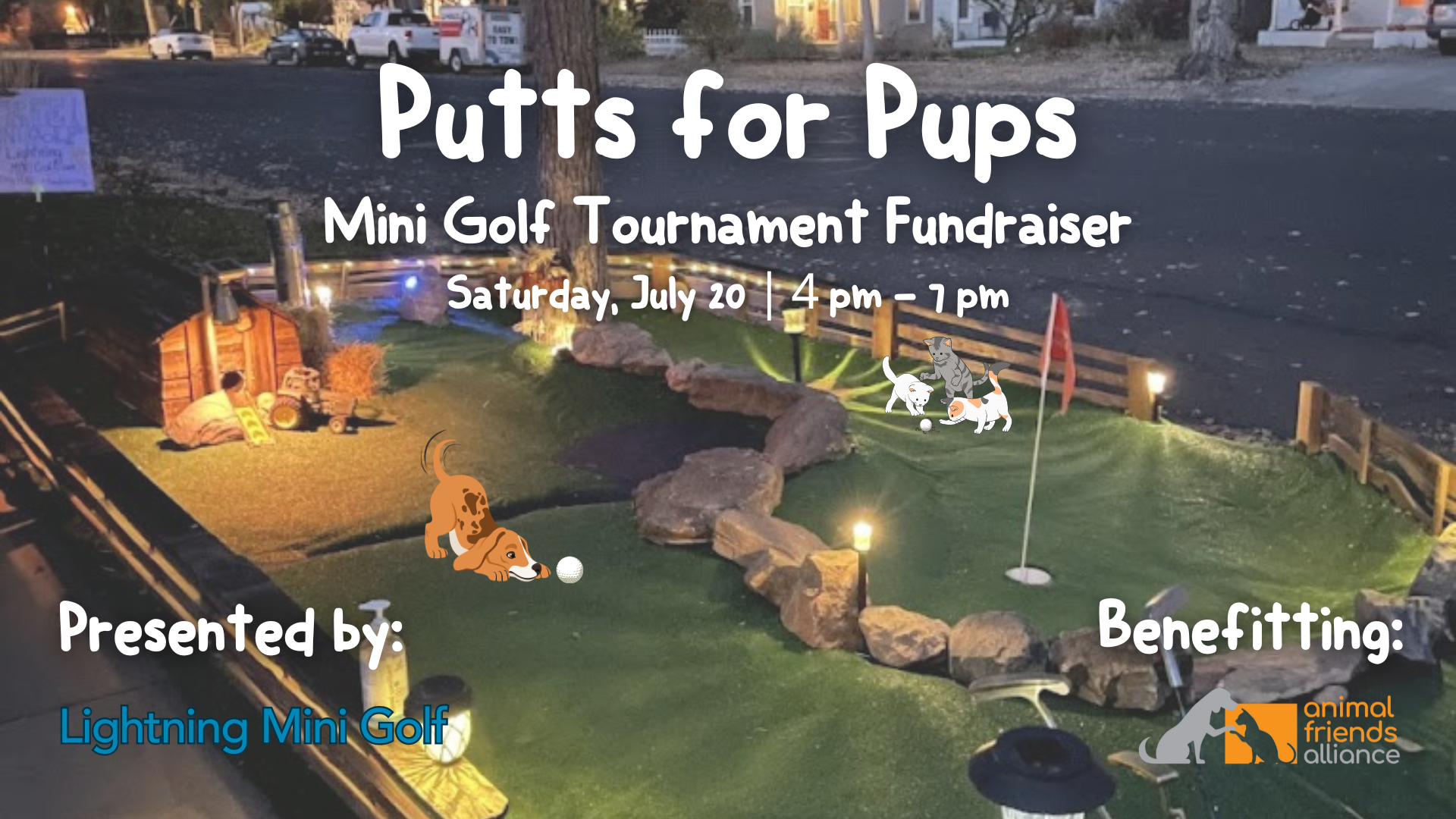 Putts for Pups Flyer