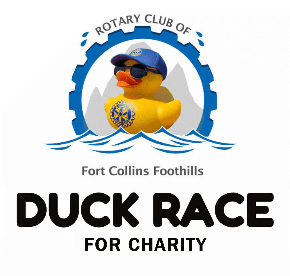 Duck Race For Charity Event Poster