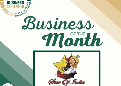 Star of India Named September Business of the Month