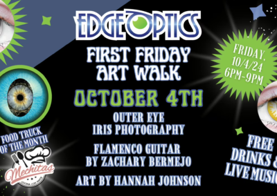 Edge Optics to Host First Friday Art Walk with Live Flamenco Guitar, Local Art, and Food Truck