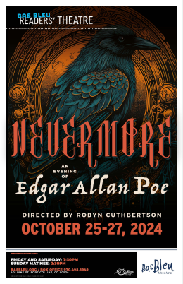 Nevermore: An Evening of Edgar Allen Poe event flyer