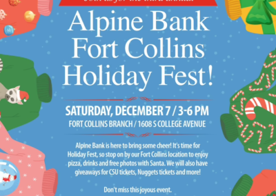 Alpine Bank Fort Collins Holiday Fest!