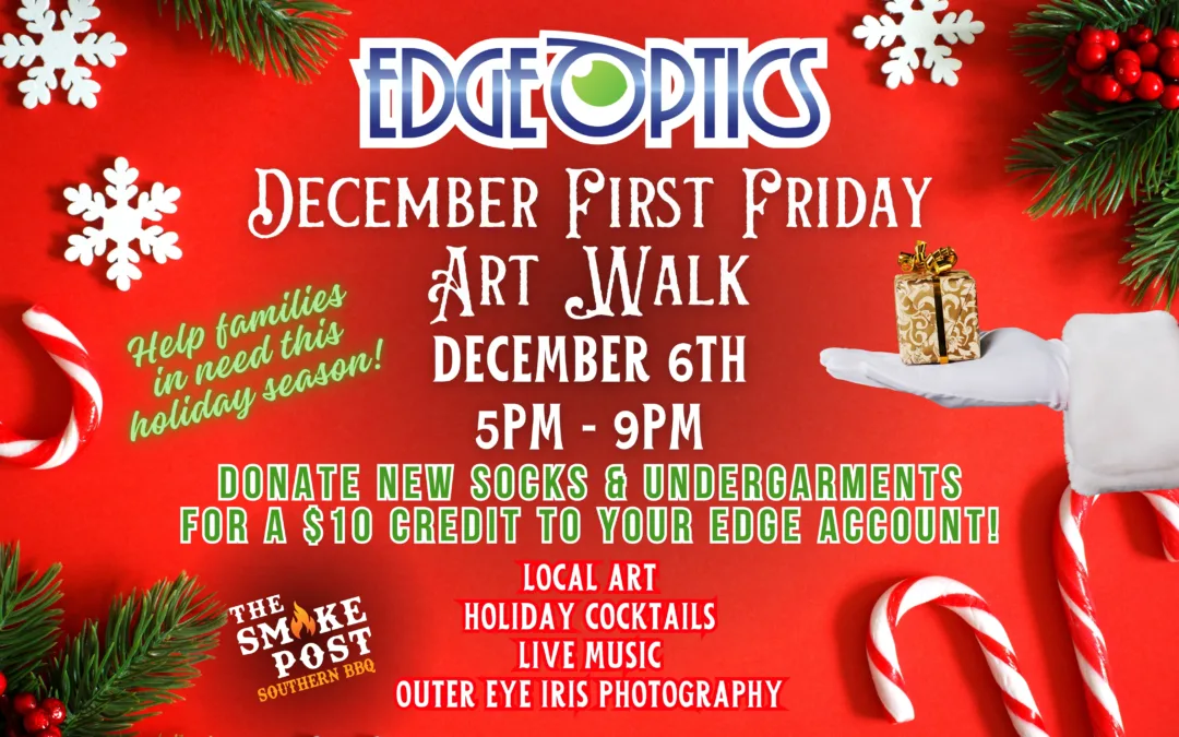 Edge Optics Hosts Festive First Friday to Benefit Homeward Alliance