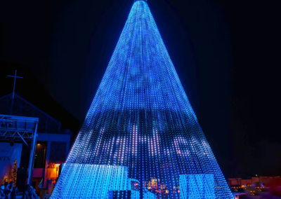 Realities For Children Nonprofit lights Big Blue Tree on December 1: Provided emergency support to 5,116 children in Northern Colorado during 2023