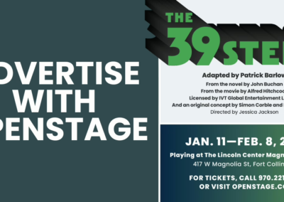 Company Advertise with OpenStage this Winter