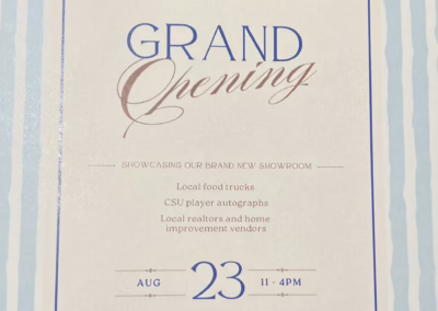 Grand Opening of Fritzel Flooring & Design