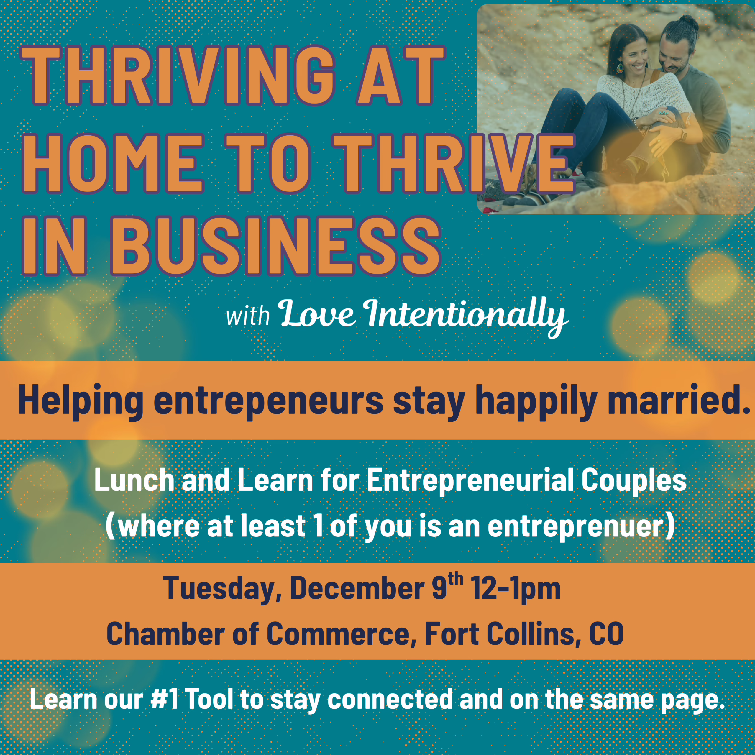 A man and woman sitting on a blanket.