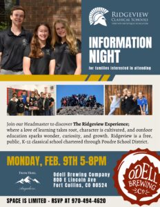 A poster with a group of people.