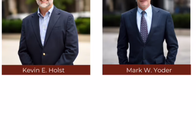 Coan, Payton & Payne, LLC Announces Kevin E. Holst and Mark W. Yoder as Partners
