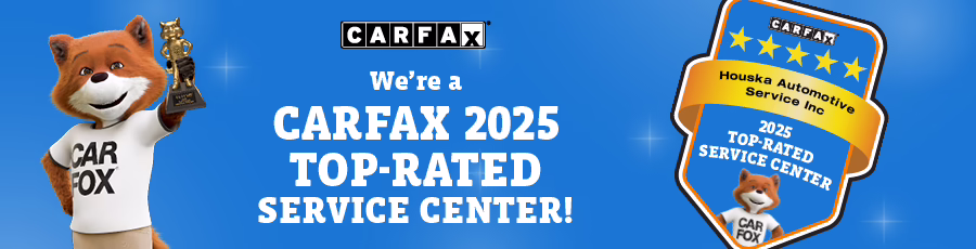 Houska Automotive Named 2025 Carfax Top-Rated Service Center Six Years in a Row