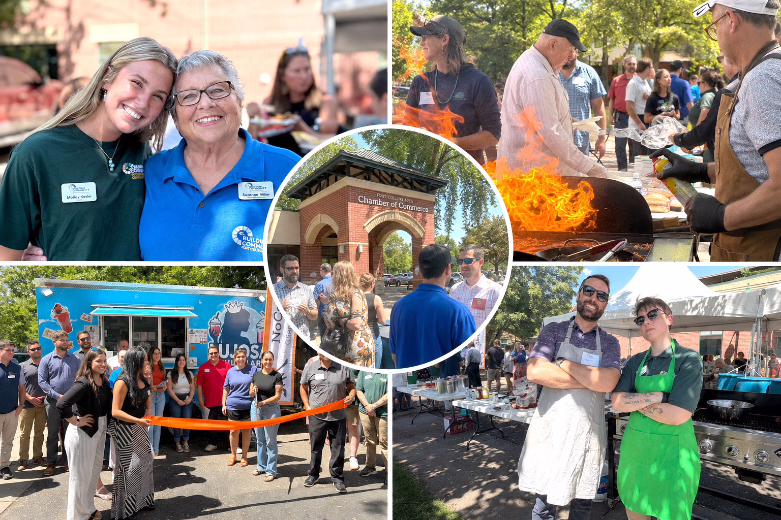 Fridays at the Chamber summer gathering at the Fort Collins Area Chamber of Commerce