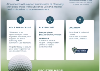Harmony Recovery Links to Recovery Golf Tournament