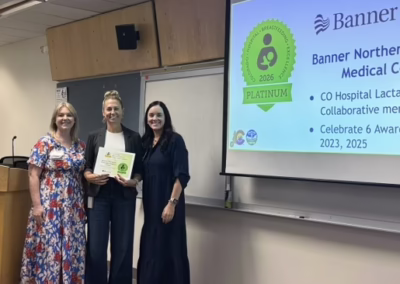 Banner Northern Colorado Medical Centers recognized for work to improve breastfeeding