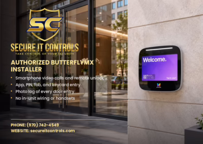 Secure It Controls Named Authorized ButterflyMX Installer and Dealer for Fort Collins, Denver, and Northern Colorado